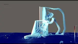 Sailboat LES simulation on OpenFOAM #CFD #americascup