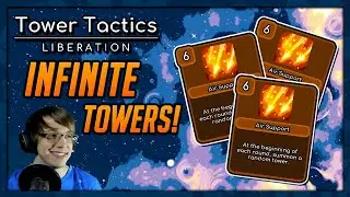Getting INFINITE Towers With Air Support! | Tower Tactics: Liberation