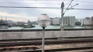 MTR Adtranz-CAF A-Train V610/V810 ride from Lai King to Tsing Yi