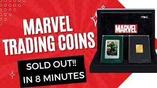 Marvel Trading Coins Unboxing - Sold out in under 8 minutes!