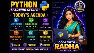 Python Operators Explained | Arithmetic, Comparison, Logical & More 🚀 | Python for Beginners