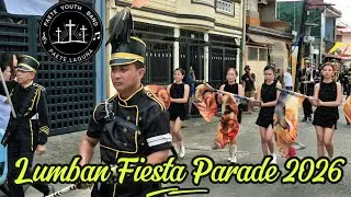 Paete Youth Band | Lumban Town Fiesta 2026 | Parade