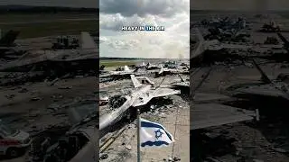 Abandoned Airbase Full of Wrecked Jets | Aerial Military Footage
