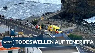 TENERIFFA: Drei Tote nach Riesenwellen &ndash; 15 Verletzte bei Naturkatastrophe auf den Kanaren