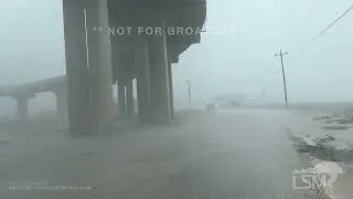 07-07-2024 Sargent Beach, TX - Strong Bands Tropical Storm Beryl