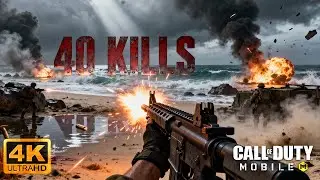 40 Kills on Alcatraz 🔥 | COD Mobile 4K 60FPS Ultra Graphics Alcatraz Domination!