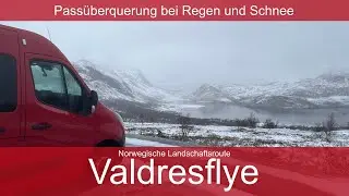 #162 🇳🇴 Norwegen 2025 - Landschaftsroute Valdresflye bei Regen und Schnee
