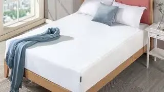 ZINUS 12 Inch Green Tea Cooling Gel Memory Foam Mattress / Cooling Gel Foam / Pressure Relieving