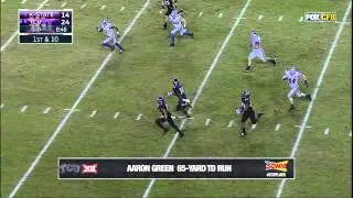 Big 12 #TotPlays Week Eleven Nominee: TCU's Aaron Green