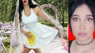 LA BODA M&Aacute;S TACA&Ntilde;A - VESTIDO MANCHADO DE 💩 | Mariale