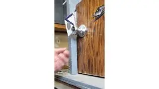 Swipe Tool with Hotel Hanger inward swinging door #respectfulentry #ttl #forcibleentry
