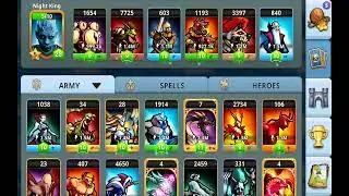 Magic war kingdom, mage tower event, level 24, vs cleric level 24