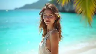 She Glows Like Summer Light – Tropical Deep House Mix | Sexy Summer Vibes & Chill Sunset Mix 2025