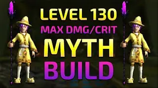 Wizard101: BEST Myth Level 130 Stats SET BONUS!