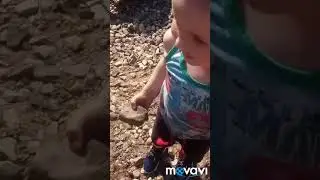 #речка #камушки#играем