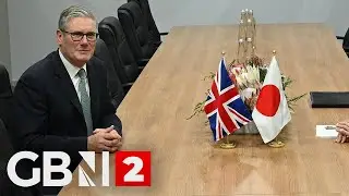 Keir Starmer arrives in Japan