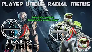 Уникальные радиальные меню для игроков | Обучающее руководство по Halo Infinite Forge