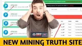 #Startup Cyptro The bast russhin cyptro mining site.100 rub invest you get 139%..🤩