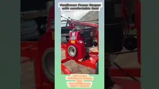 Varrdhman power reaper - 7837835839 #powerreaper #farming #agriculturemachinery #msp #soyabean