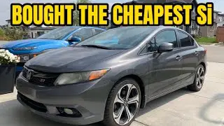 Представляю вам свою новую машину на каждый день | Honda Civic Si FB6 K-серии