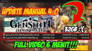 TUTORIAL UPDATE MANUAL VERSI 4.0 GENSHIN IMPACT FOUNTAINE