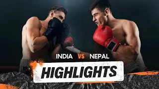 Boxing Game Jamuna Future Park Dhaka Bangladesh I India vs Nepal