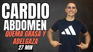 ADELGAZA Abdomen Y Cintura RAPIDO🔥RUTINA PARA ABDOMEN BAJO Sin Saltos Y Sin Impacto (NO JUMPS)