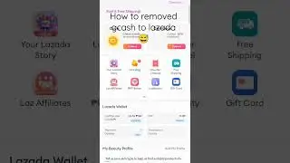 How to removed gcash link to Lazada apps