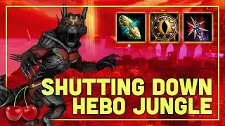SHUTTING DOWN HEBO JUNGLE!  SMITE SEASON 8 CONQUEST RANKED! (PLAY-BY-PLAY)