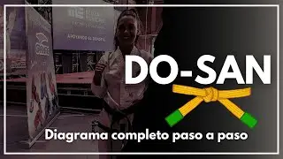 Forma DO-SAN paso a paso- Taekwondo ITF amarillo punta verde