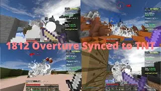 Minecraft Skywars Trap Montage, but TNT traps synced to 1812 Overture