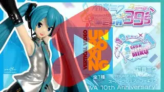#unboxing 10th Anniversary #sega feat. Hatsune #miku Project DIVA #figure #shorts #hatsunemiku