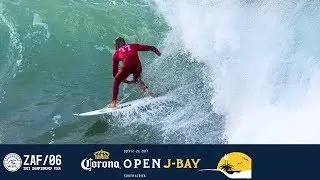 Filipe Toledo's 9.50 Double Barrel Knocks Jordy Smith Out of Event - Corona Open J-Bay 2017