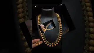 Matte finish gold jewellery designs