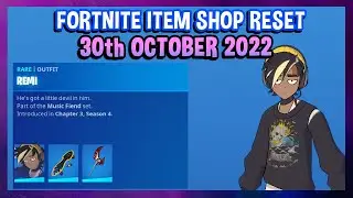 *NEW* MUSIC FIEND BUNDLE! (Fortnite Item Shop Reset 30th October 2022)