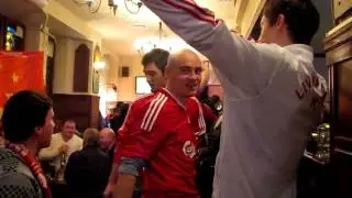Liverpool fans before Unirea - Liverpool