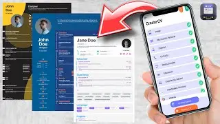 CÓMO CREAR UN CURRÍCULUM VITAE DE MANERA PROFESIONAL DESDE TU CELULAR |IPHONE/ANDROID|🧾📲📊✅