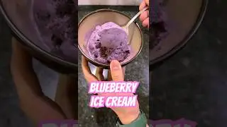 Blueberry Ice Cream