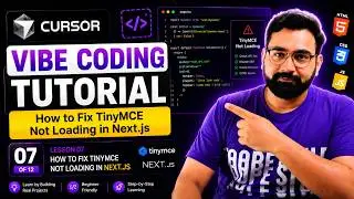 How to Fix TinyMCE Not Loading in Next.js? Debugging with Cursor AI | Wit Reach SkillLab