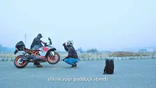 HOW TO SHRINK YOUR PADDOCK STAND | For Bikes With No Centre Stand
