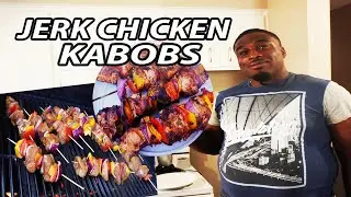 HOW TO MAKE JERK CHICKEN KABOBS