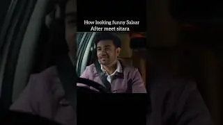 How looking funny salaar after meet sitara #youtubeshort #viral #trending #kaffara #aliansari