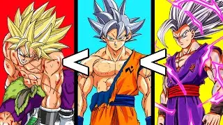 The DEFINITIVE Dragon Ball Super Power Scale (Chapter 103)