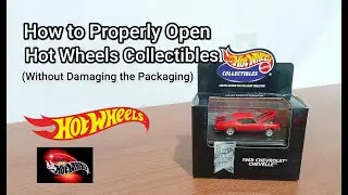 How to Open Hot Wheels Collectibles 100% Like a Pro (No Packaging Damage!) - 1969 Chevrolet Chevelle