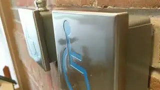 Handicap button disassembly
