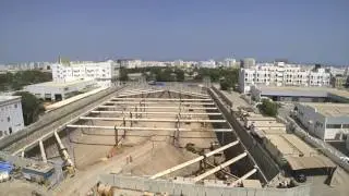 Secant Piled Wall & Strutting System