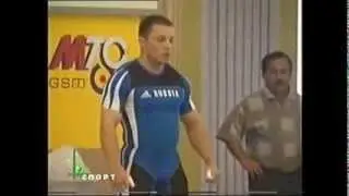 Oleg Perepetchenov 177.5kg Snatch + 205kg Clean & Jerk