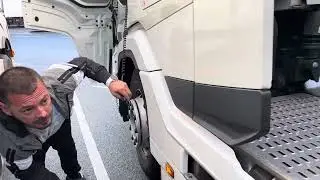 CUM desfacem CAMIONUL de SEMIREMORCA in PARCARE ???