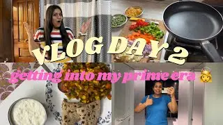 Getting into my prime era 👸 VLOG 2 #weightlossjourney #diet