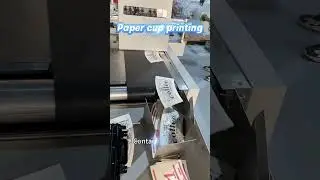 Paper cup printing machine#papercupprintingmachine #papercupmachine #papercupprinting